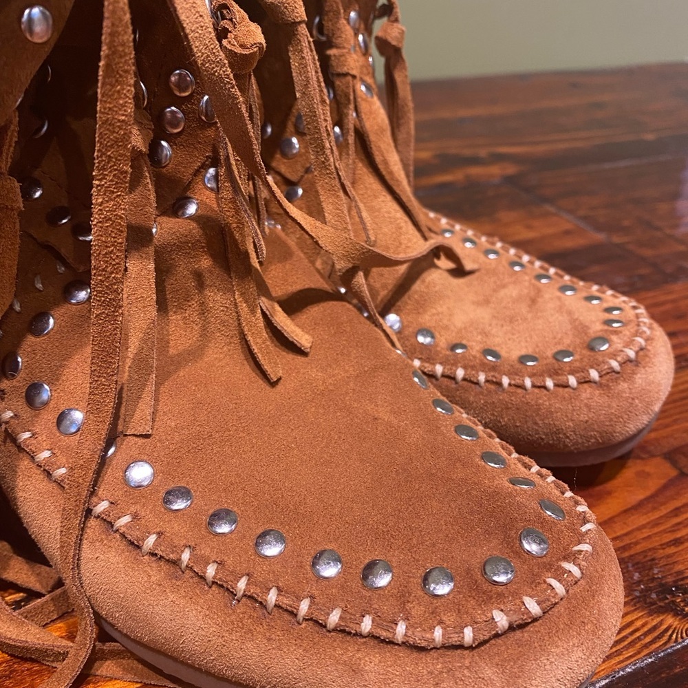 Ash Suede Boho Boots